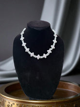 Load image into Gallery viewer, Pink Clover Necklace (18”)