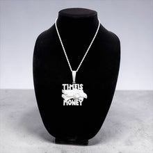 Load image into Gallery viewer, Time Is Money Iced Out Hip Hop Chain Pendant Necklace for Men and Women