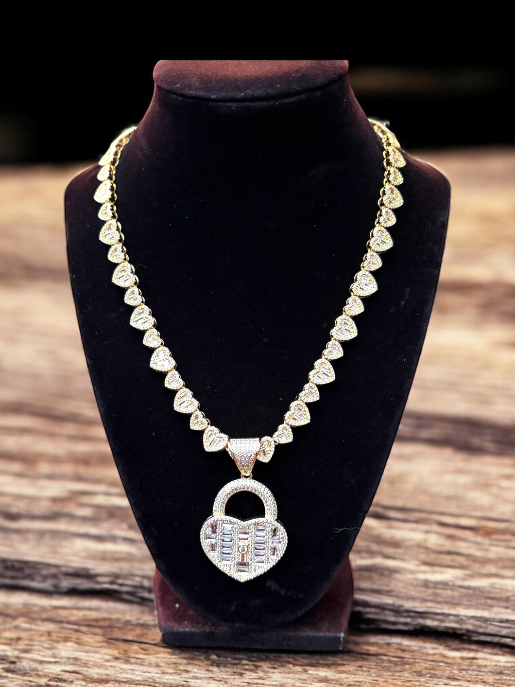 Golden Keepsake Heart (18”)