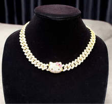 Load image into Gallery viewer, Hello Kitty Cuban Link (18”),
